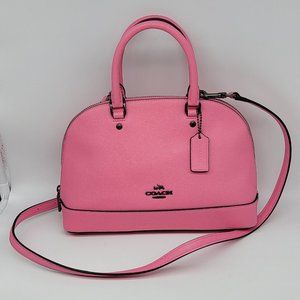Coach Mini Sierra Satchel F28718 Neon Pink
